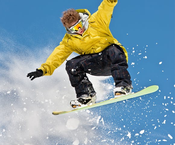 Freestyle -Snowboarden